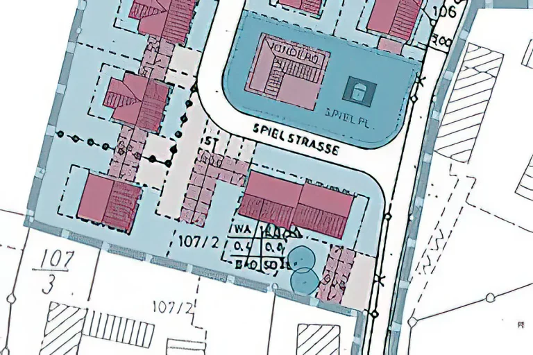 Neubausiedlung Aspichring, Schullwitz bei Dresden – Ansicht 2