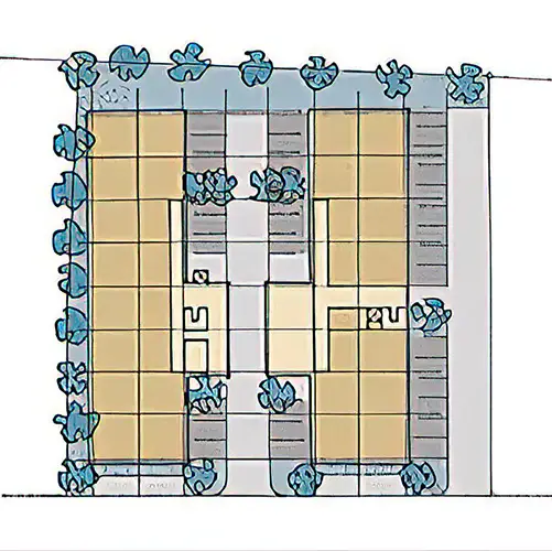Lageplan Gewerbekomplex H7