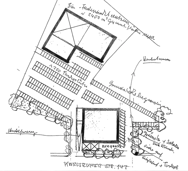 Einkaufszentrum Handwerkerhof, Dresden-Freital – Ansicht 1