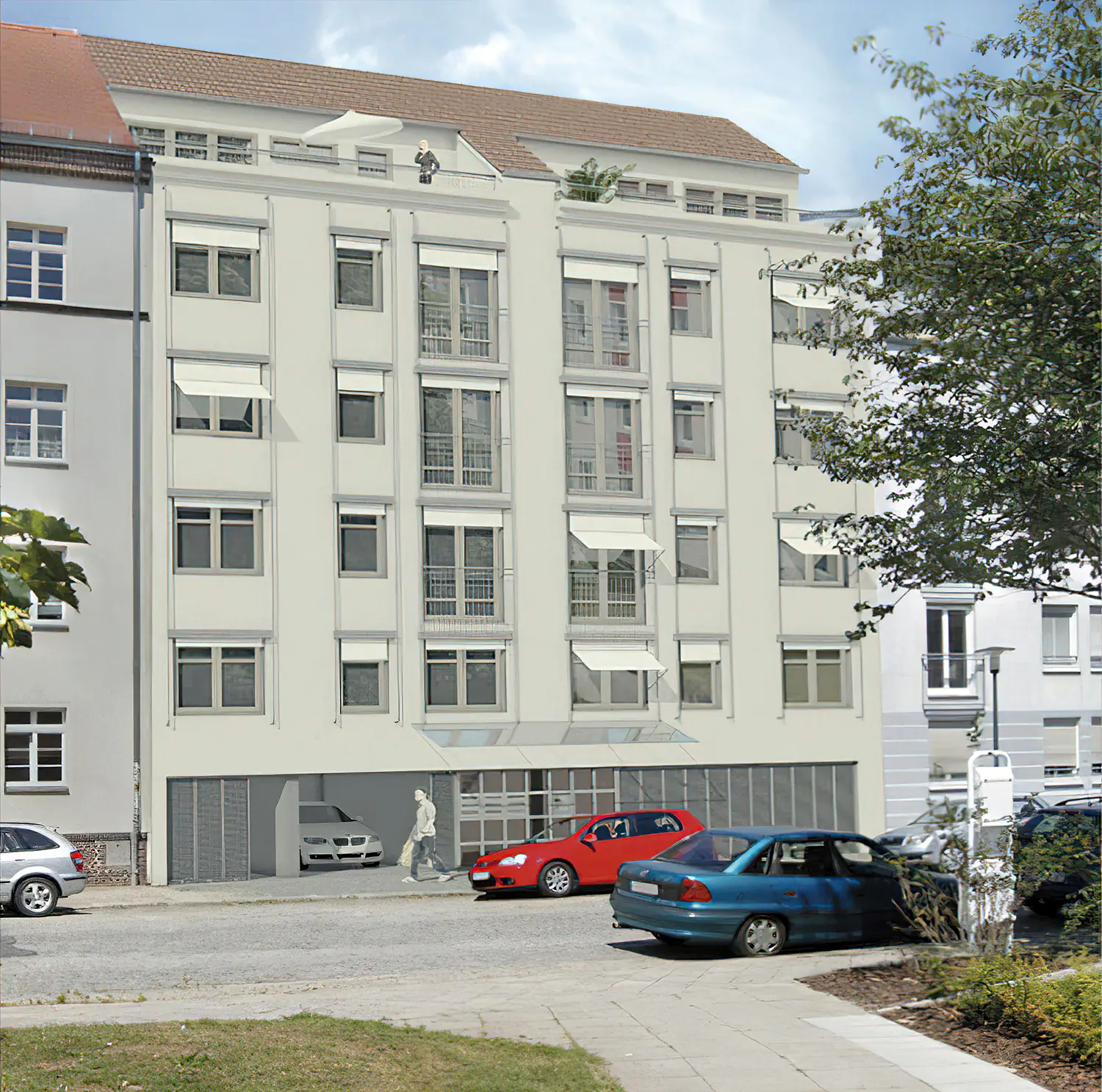 Mehrfamilienhaus R50, Dresden – Ansicht 1